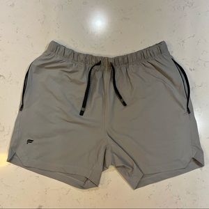 Mens Fabletics The One Shorts - Medium, 5”, Grey, unlined.